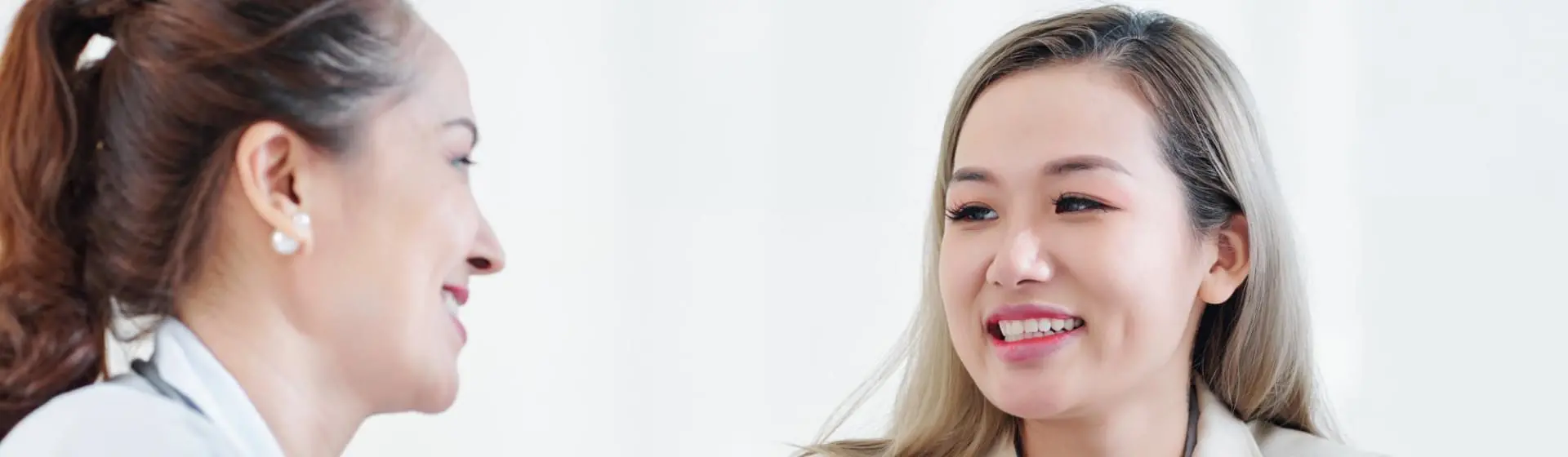 Doctor with patient.